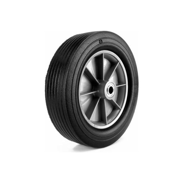 Martin Wheel 12" Heavy Duty Wheel - 12 x 3.00 - 5/8" BB x 3-1/4" Centered Hub -Rib Tread ZP121RT-342 - main